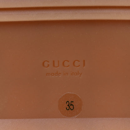 Gucci Monogram Jumbo GG Angelina Platform 55mm Slide Sandals 35 Beige Perfect Pink 12 of 18