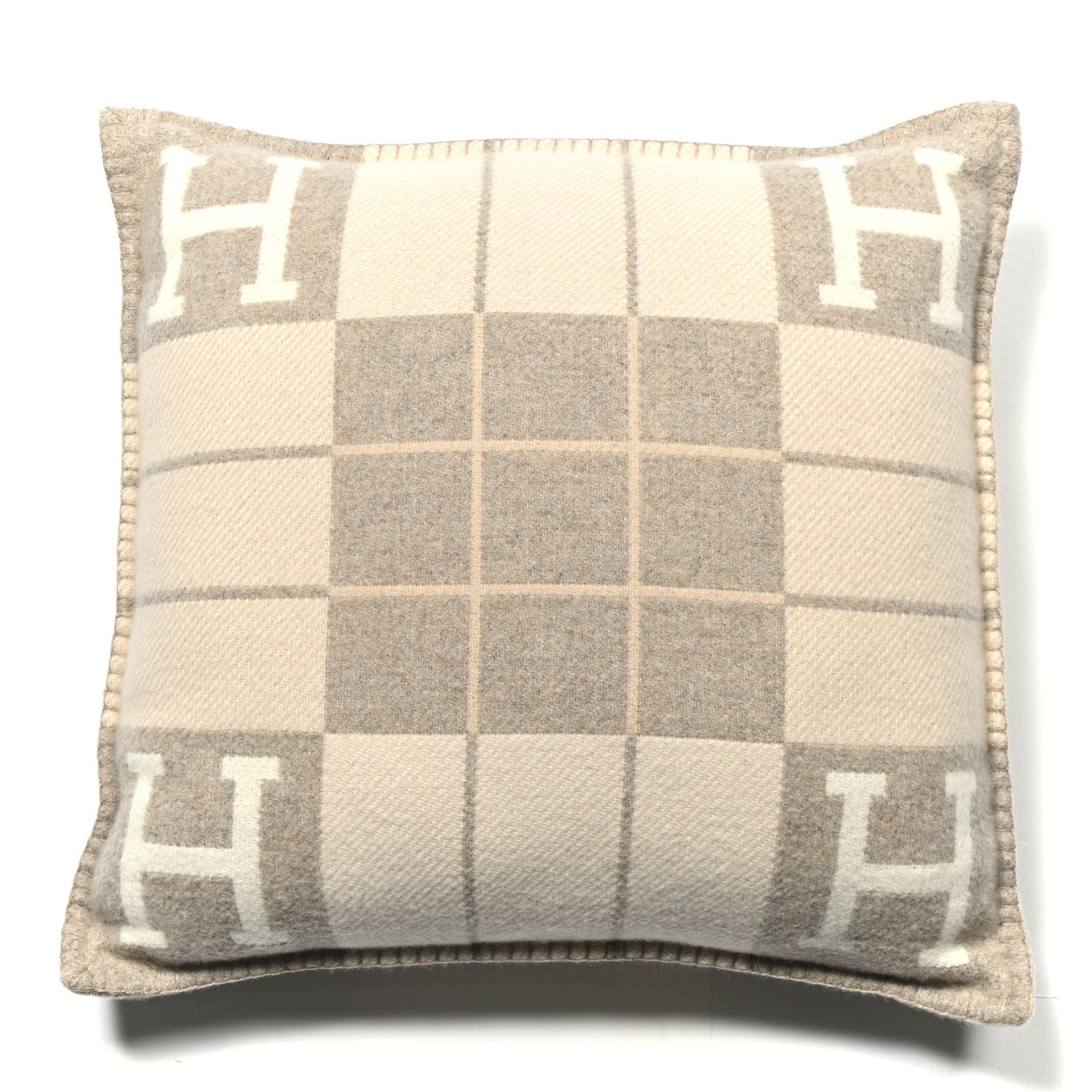 Wool Cashmere Avalon III Pillow PM Coco Camomille