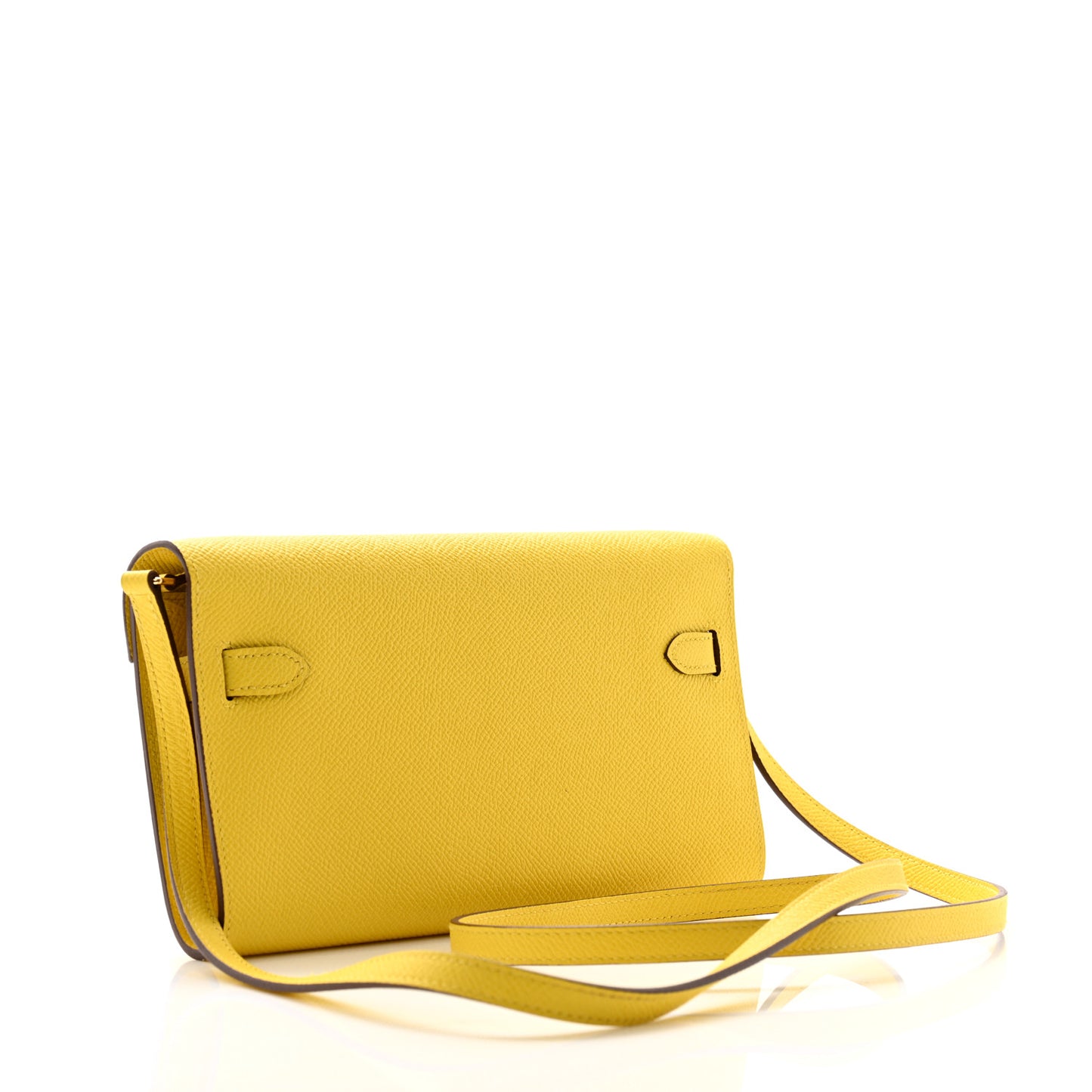 Epsom Kelly Wallet To Go Jaune De Naples
