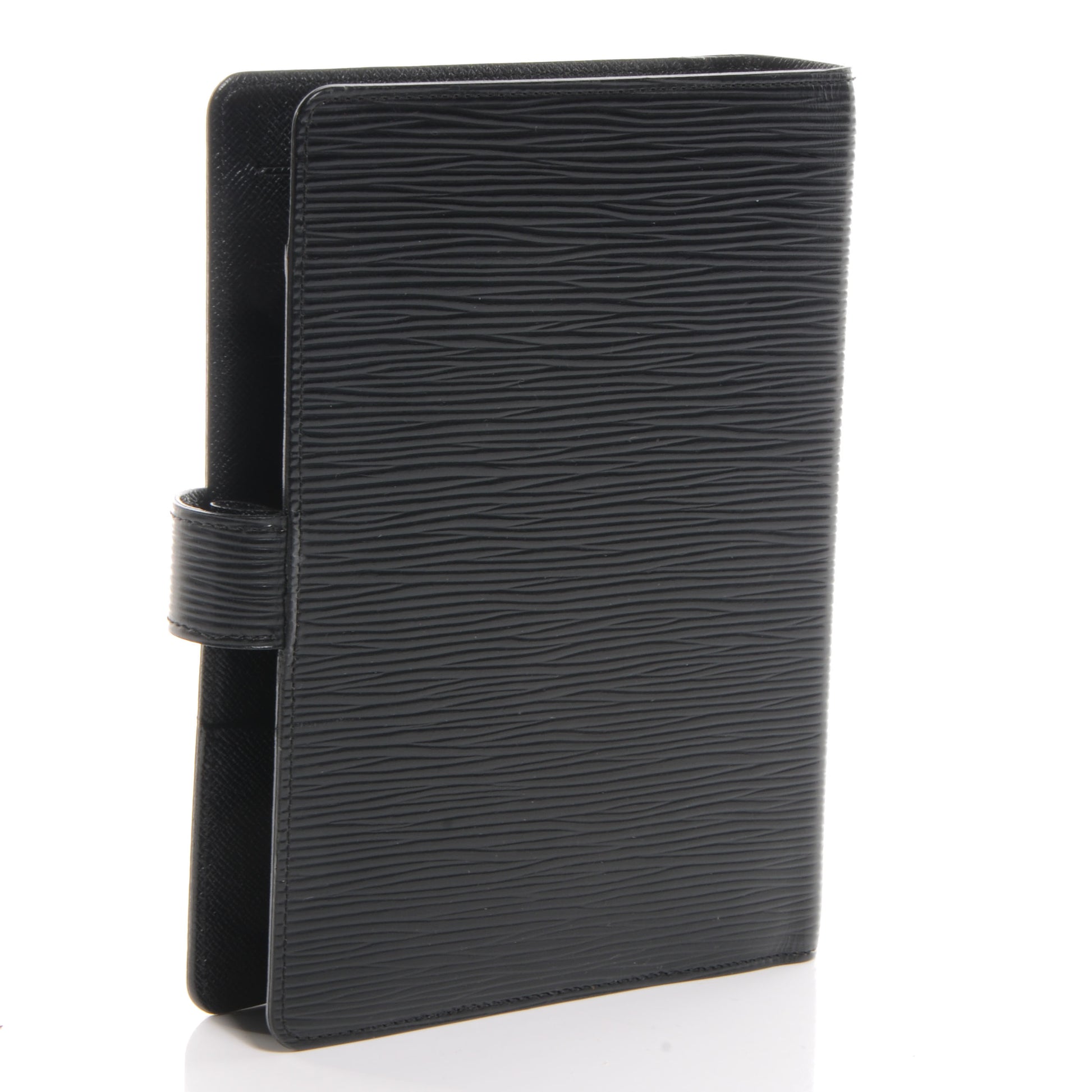 Louis Vuitton Epi Medium Ring Agenda Cover Black 3 of 7