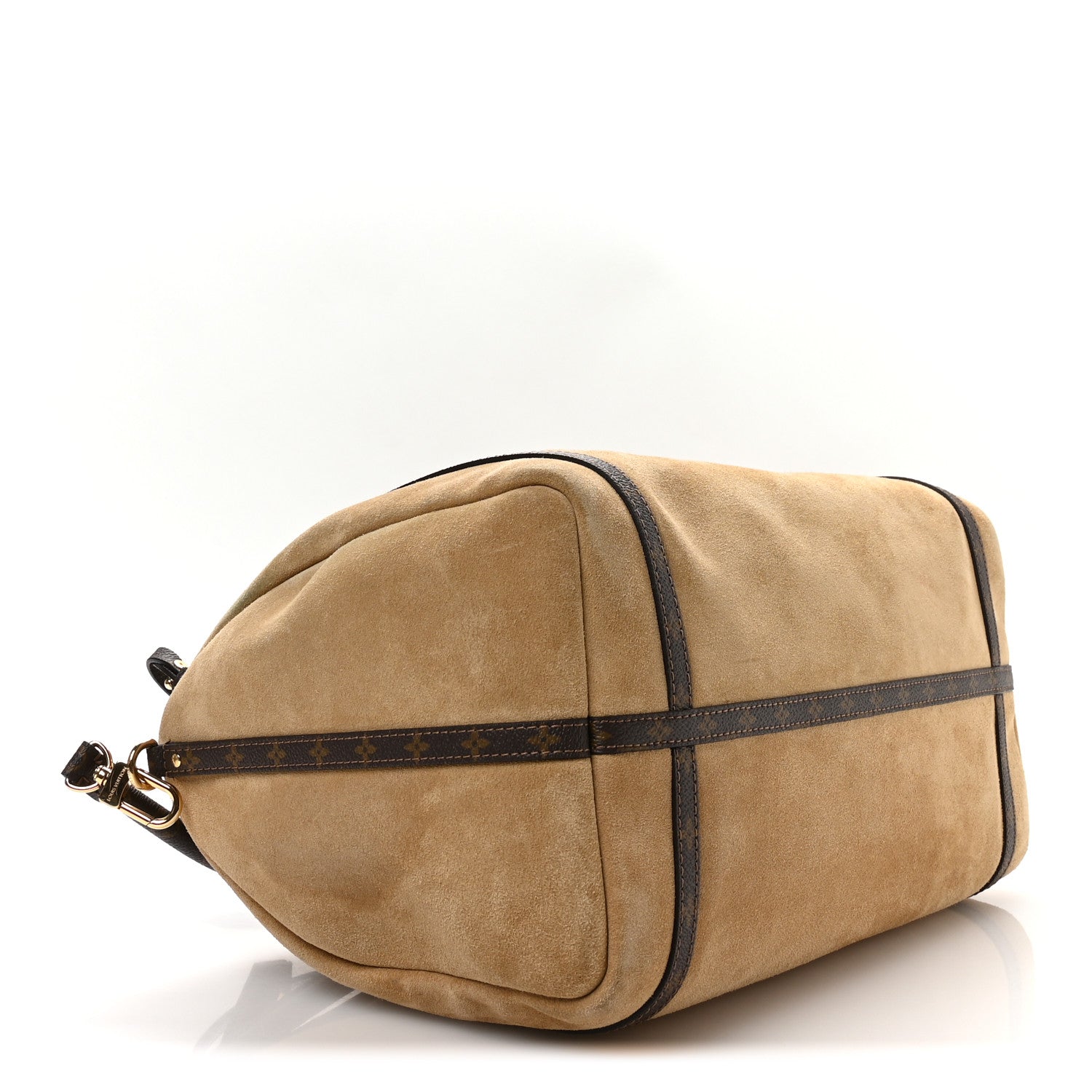 Louis Vuitton Suede Monogram Express MM Hazelnut 4 of 11