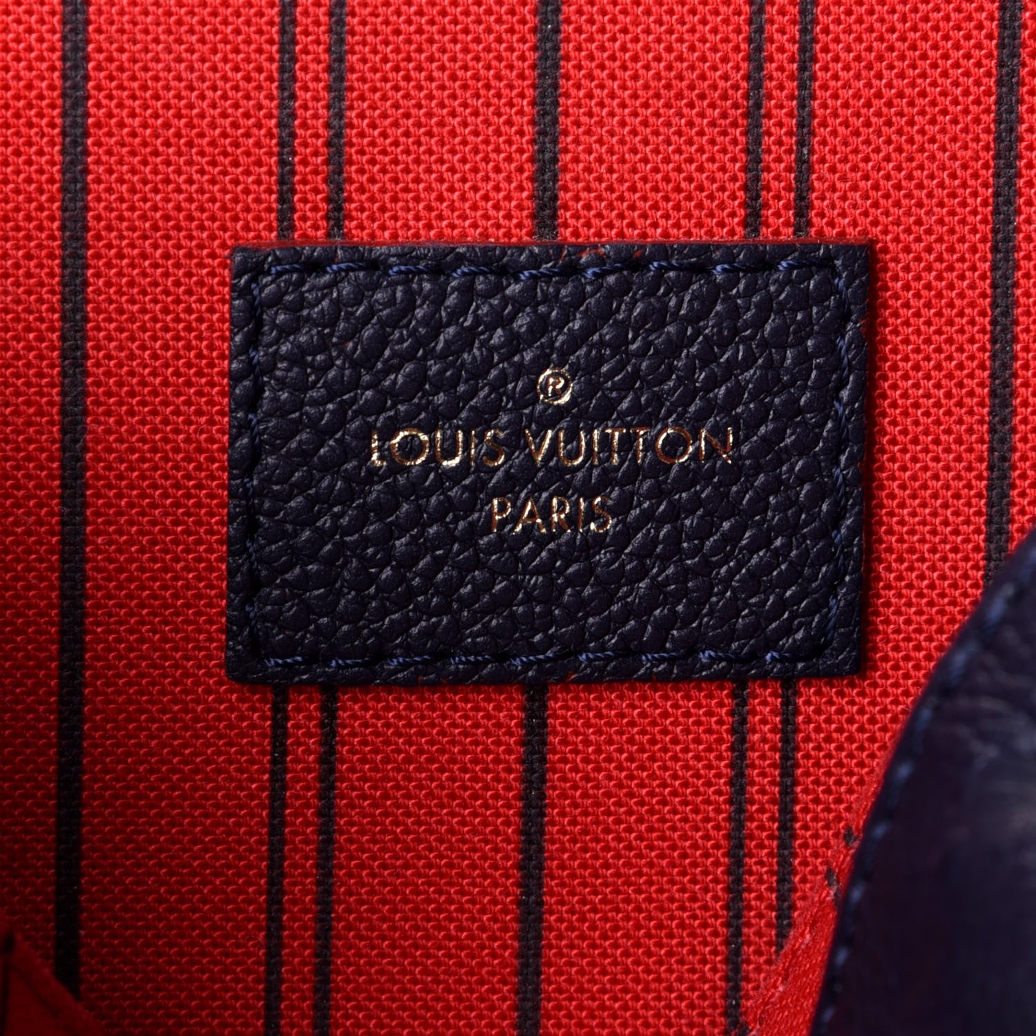 Louis Vuitton Empreinte Pochette Metis Marine Rouge 5 of 5