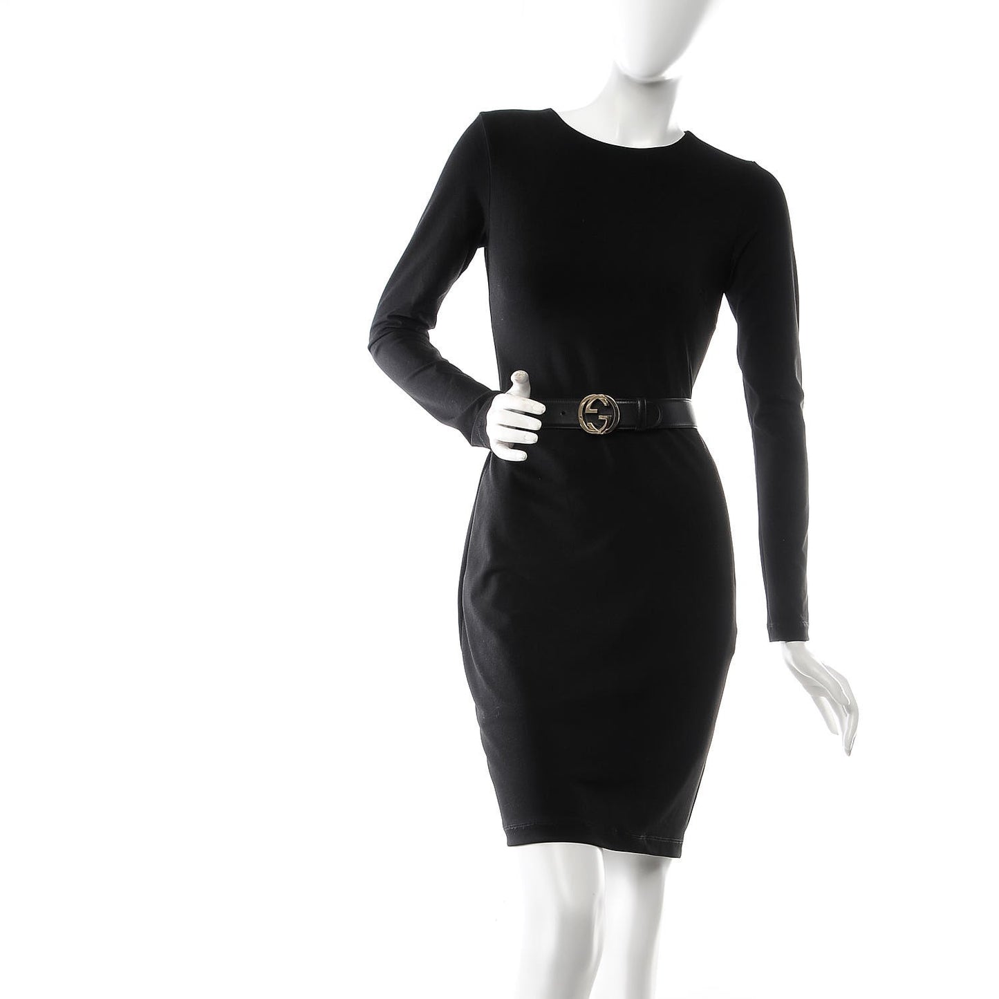 Calfskin Interlocking G 37mm Belt 80 32 Black