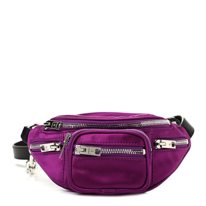 Alexander Wang Satin Attica Mini Belt Bag Purple 1 of 8