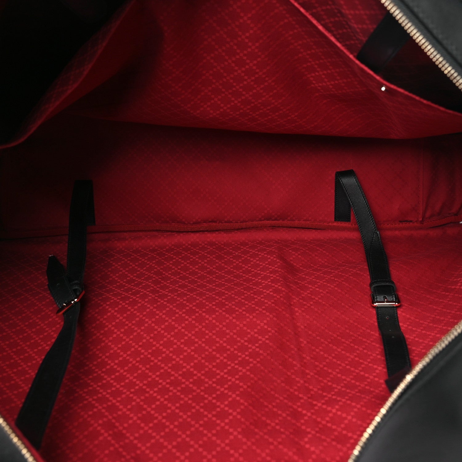 Gucci Calfskin Web Suitcase Black 4 of 7