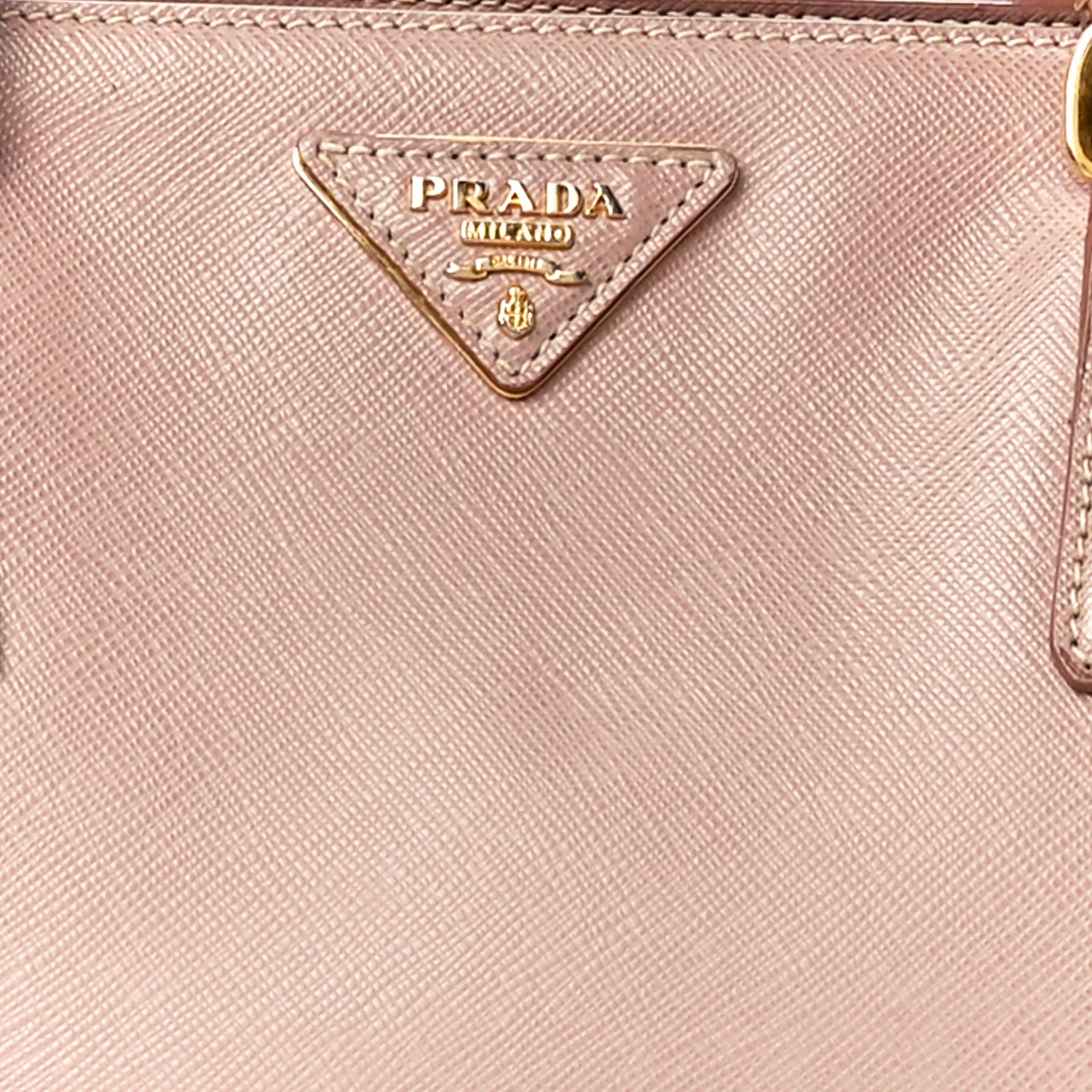 Prada Saffiano Lux Small Tote Cammeo 8 of 13