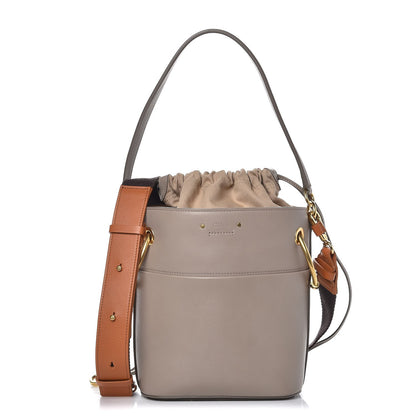 Chloe Smooth Calfskin Small Roy Bucket Bag Motty Grey 1 of 9