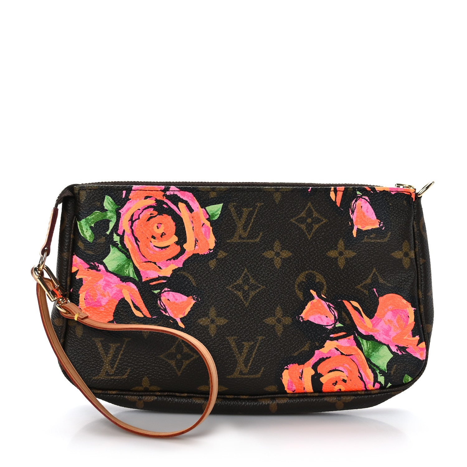 Louis Vuitton Monogram Roses Pochette Accessories 1 of 9