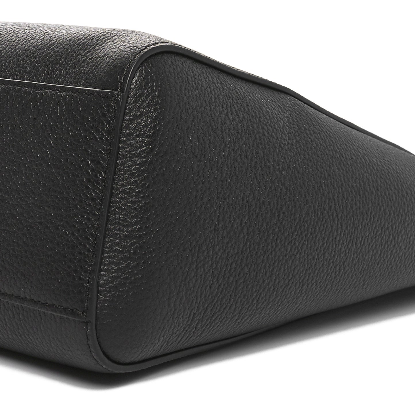 Classic Grain Small Maple Tote Black