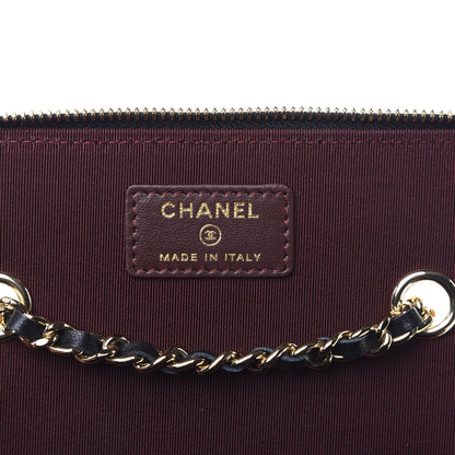 Chanel Lambskin Quilted Small Vanity Case With Chain Black 9 of 11