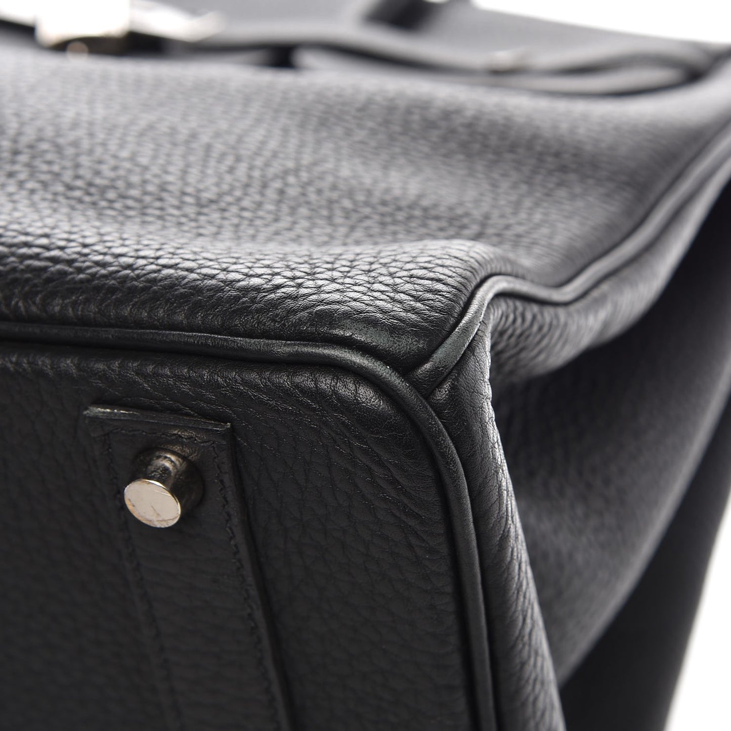Taurillon Clemence Birkin 40 Black