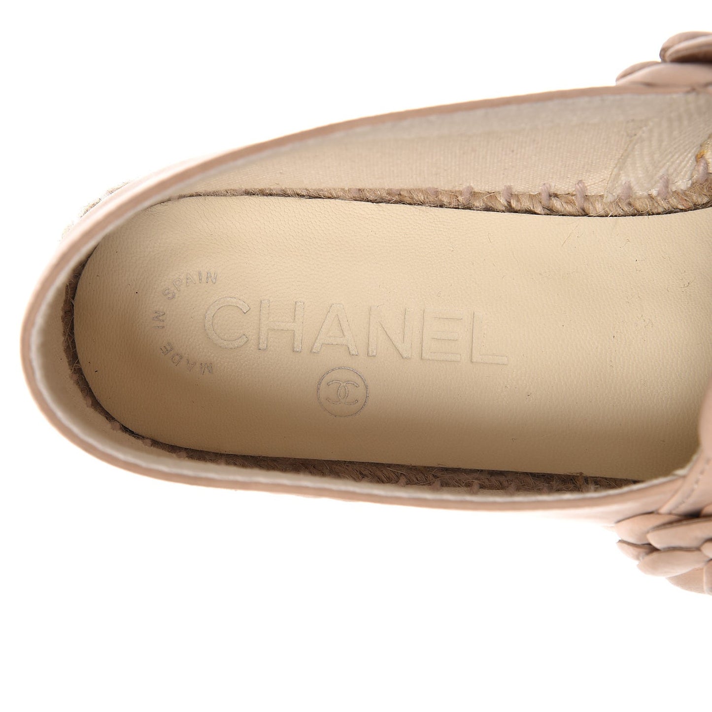 Suede Camellia CC Espadrilles 37 Pink