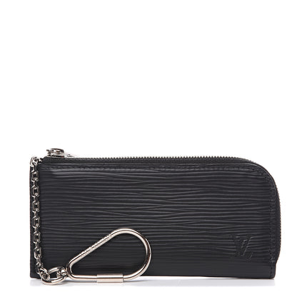 Louis Vuitton Epi Key Pouch Black 1 of 6