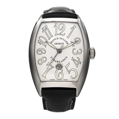 Franck Muller Stainless Steel Calfskin 39mm Casablanca Automatic Watch White 8880CDT 1 of 4