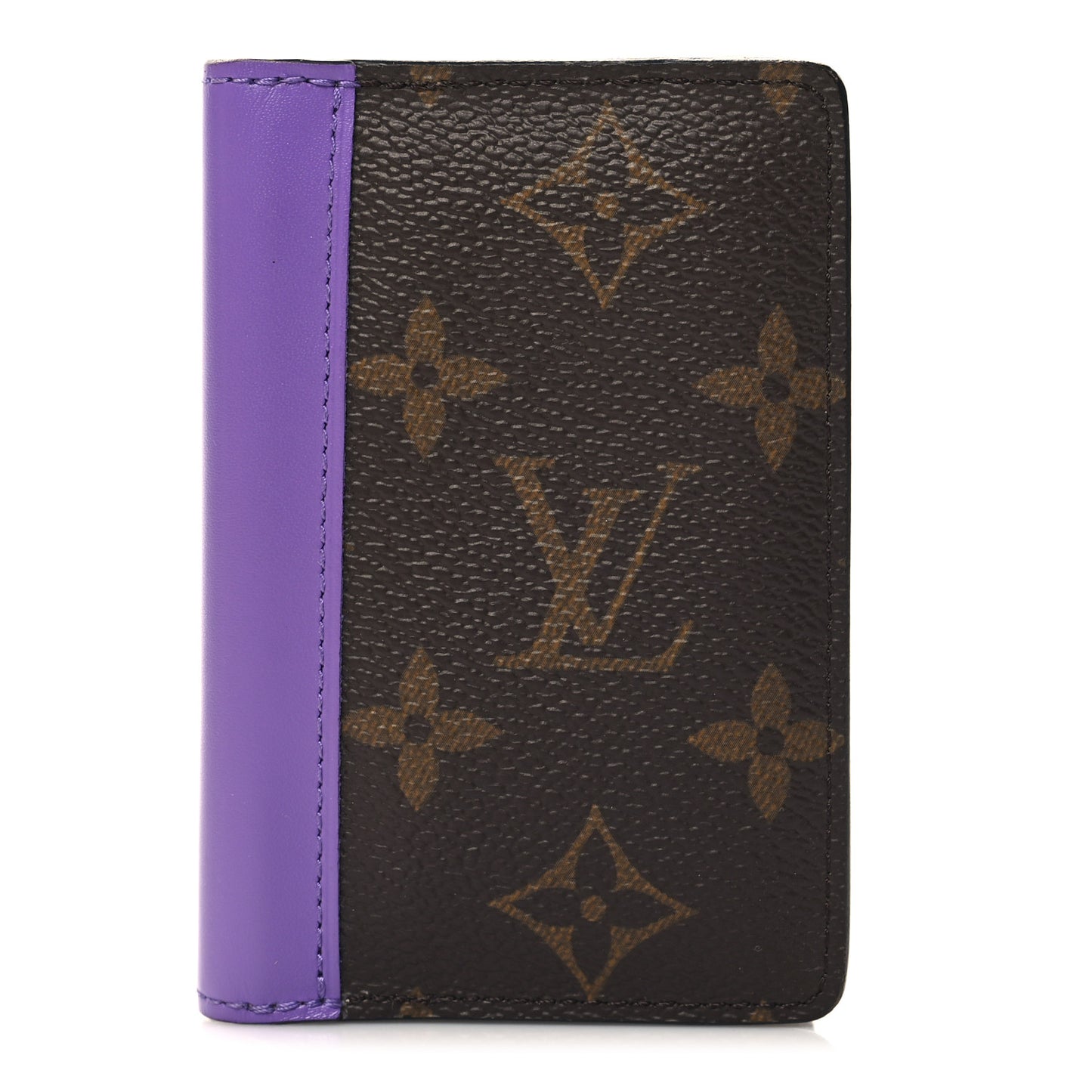 Monogram Pocket Organizer NM Purple
