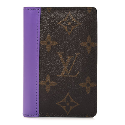 Louis Vuitton Monogram Pocket Organizer NM Purple 1 of 7