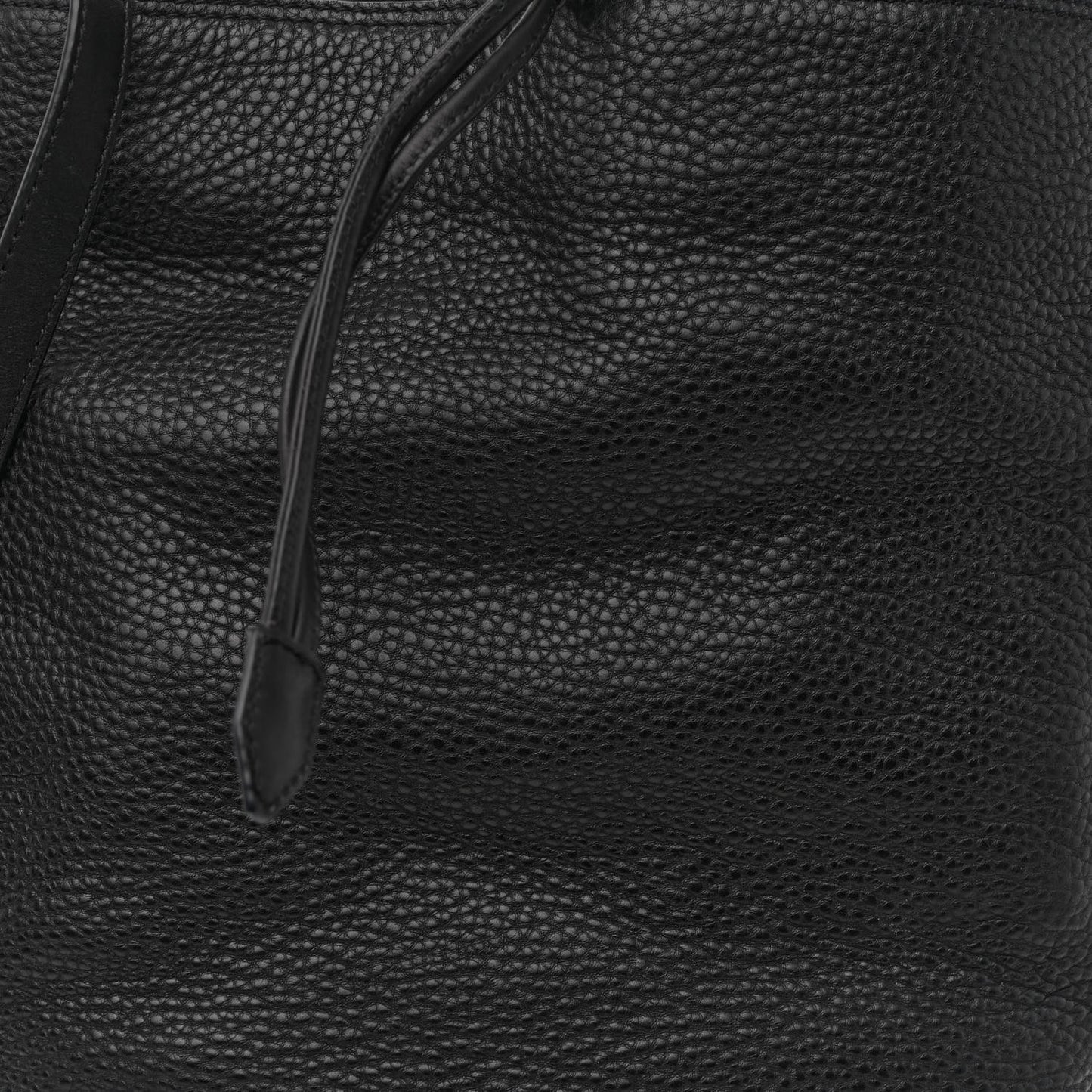 Grainy Calfskin Medium Check Ashby Hobo Black