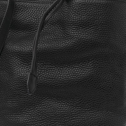 Burberry Grainy Calfskin Medium Check Ashby Hobo Black 13 of 18