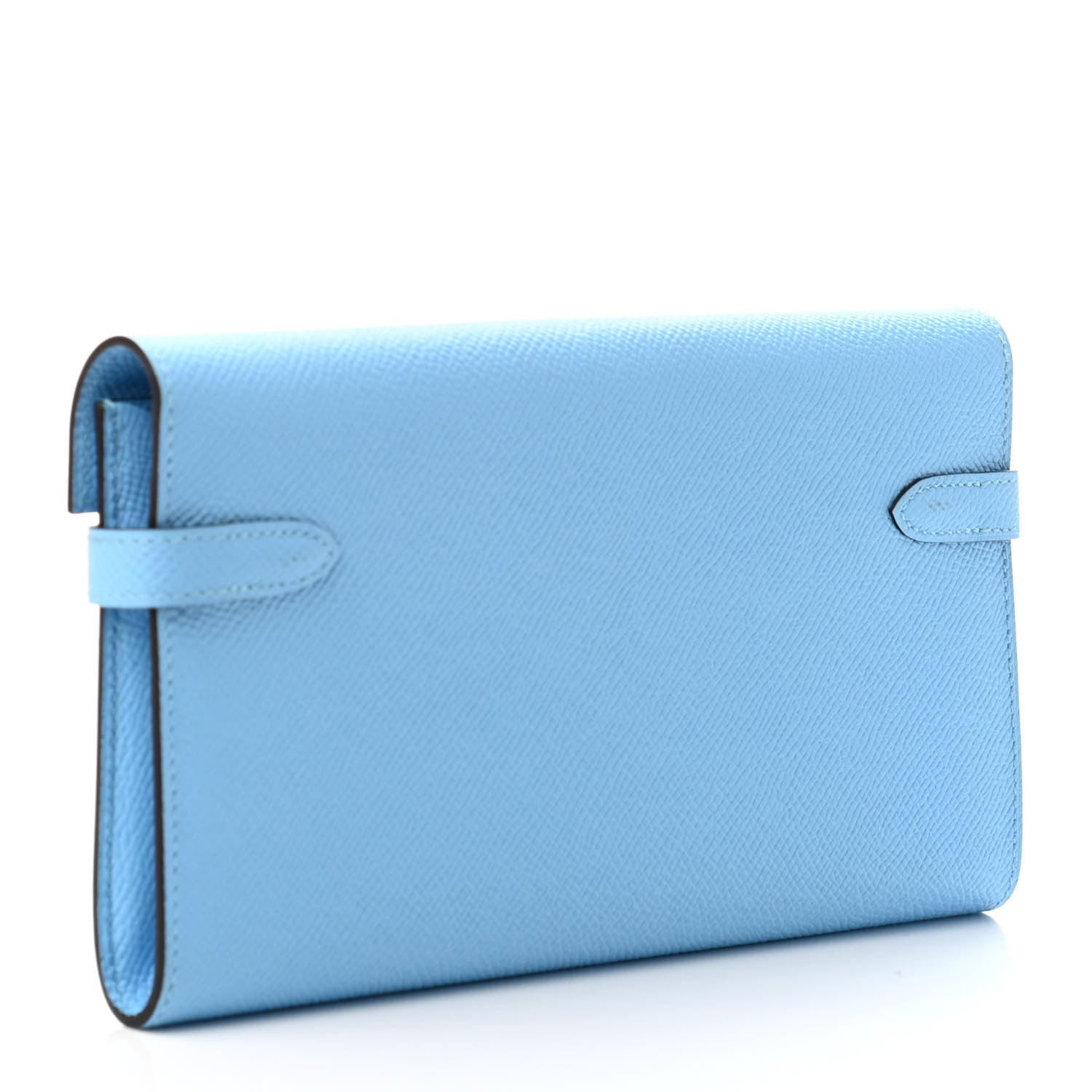 Hermes Epsom Kelly Longue Wallet Celeste 2 of 4