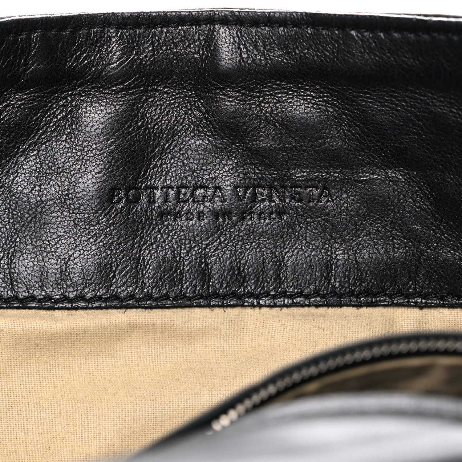 Bottega Veneta Nappa Intrecciato Messenger Bag Black 6 of 22