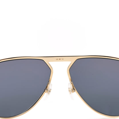 Cartier Santos de Cartier Sunglasses Gold Grey 9 of 10