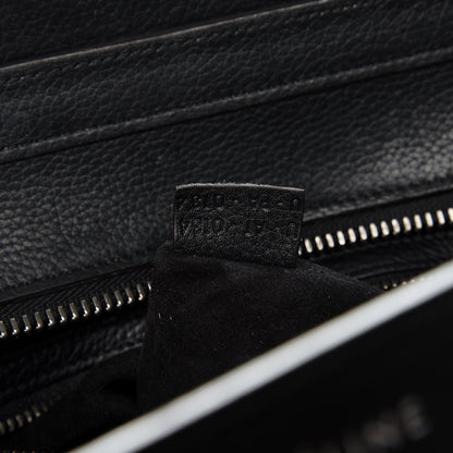 Celine Drummed Calfskin Micro Luggage Black 8 of 16