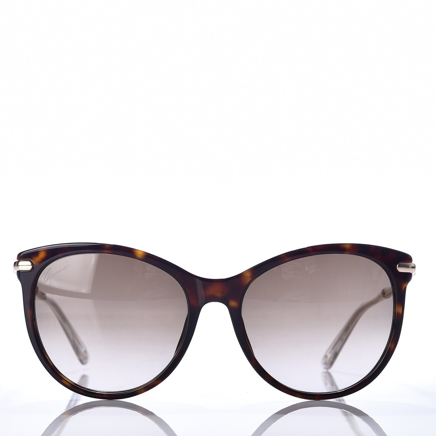 Bamboo Cat Eye Sunglasses GG3771/S Tortoise