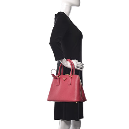 Prada Saffiano Lux Medium Promenade Tote Peonia 2 of 12