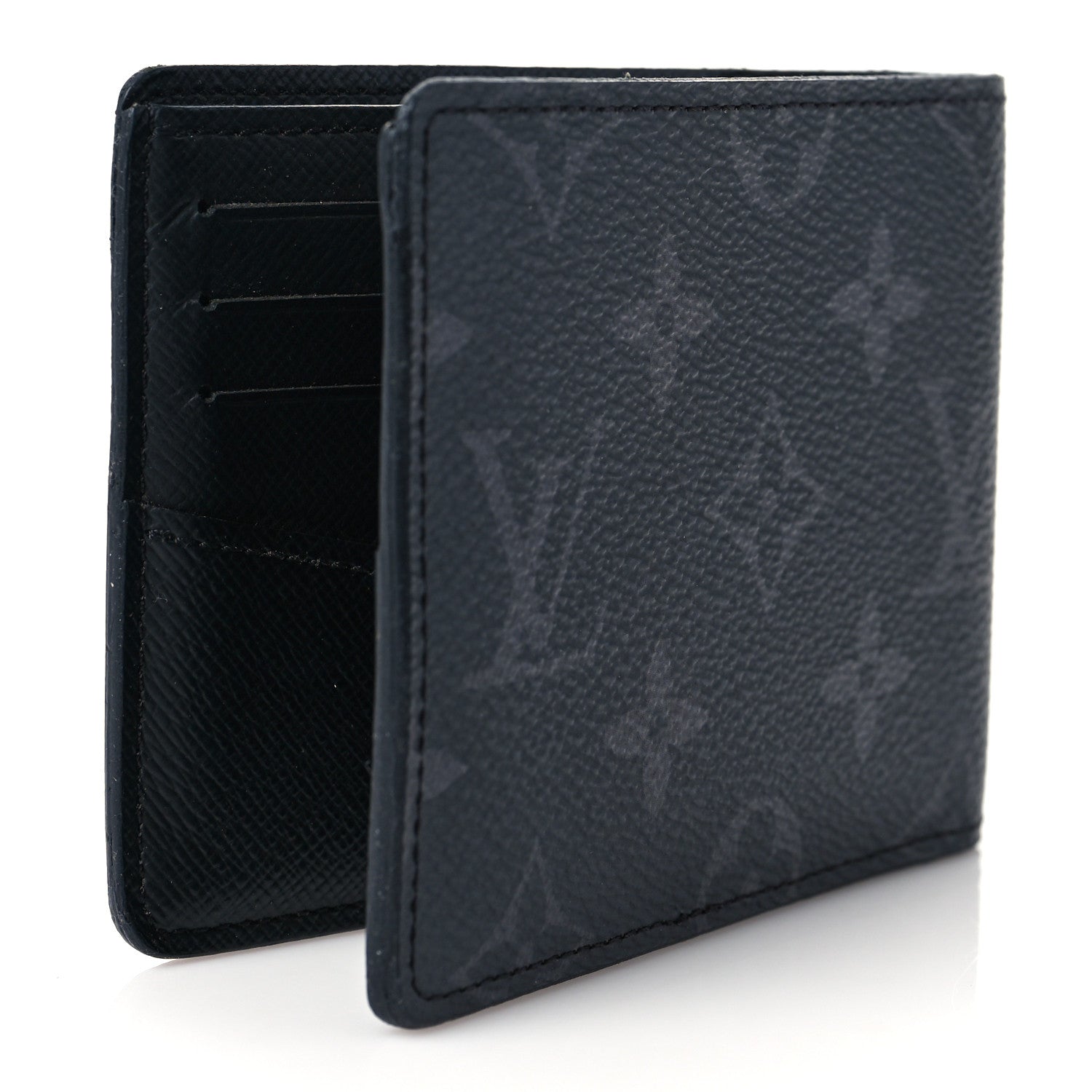 Louis Vuitton Monogram Eclipse Slender Wallet 3 of 9