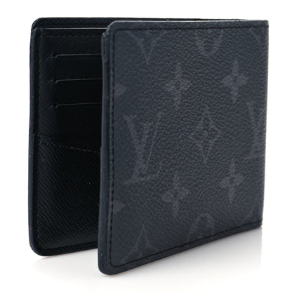 Louis Vuitton Monogram Eclipse Slender Wallet 3 of 9