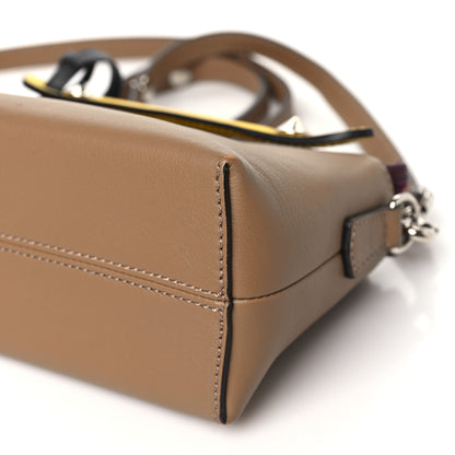 Fendi Vitello Dolce 4 Color Mini By The Way Boston Bag Sand Blueberry Multicolor 10 of 10