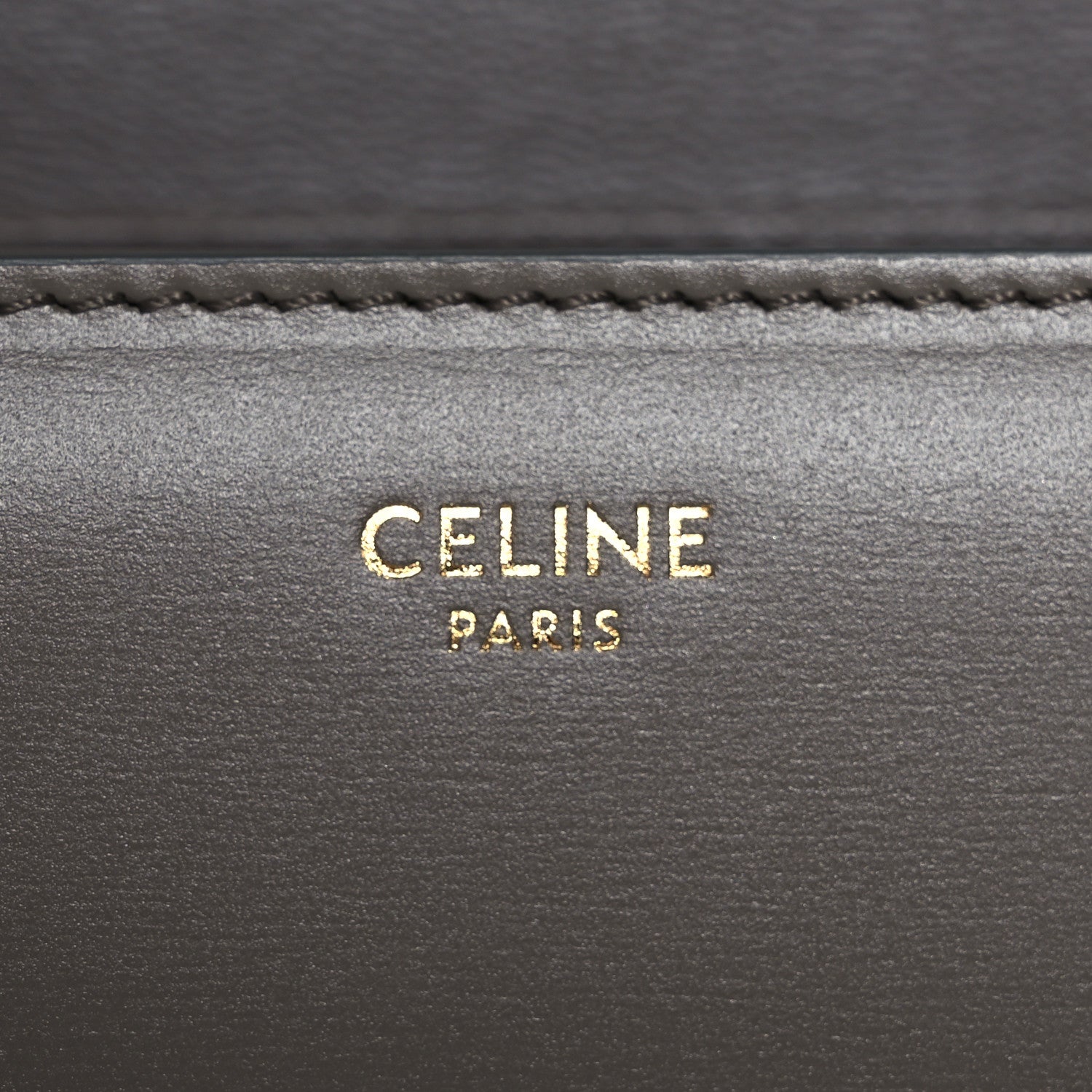 Celine Shiny Calfskin Medium Triomphe Pebble 6 of 17