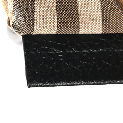 Burberry Grainy Calfskin Medium London Tote Bag Black 7 of 10