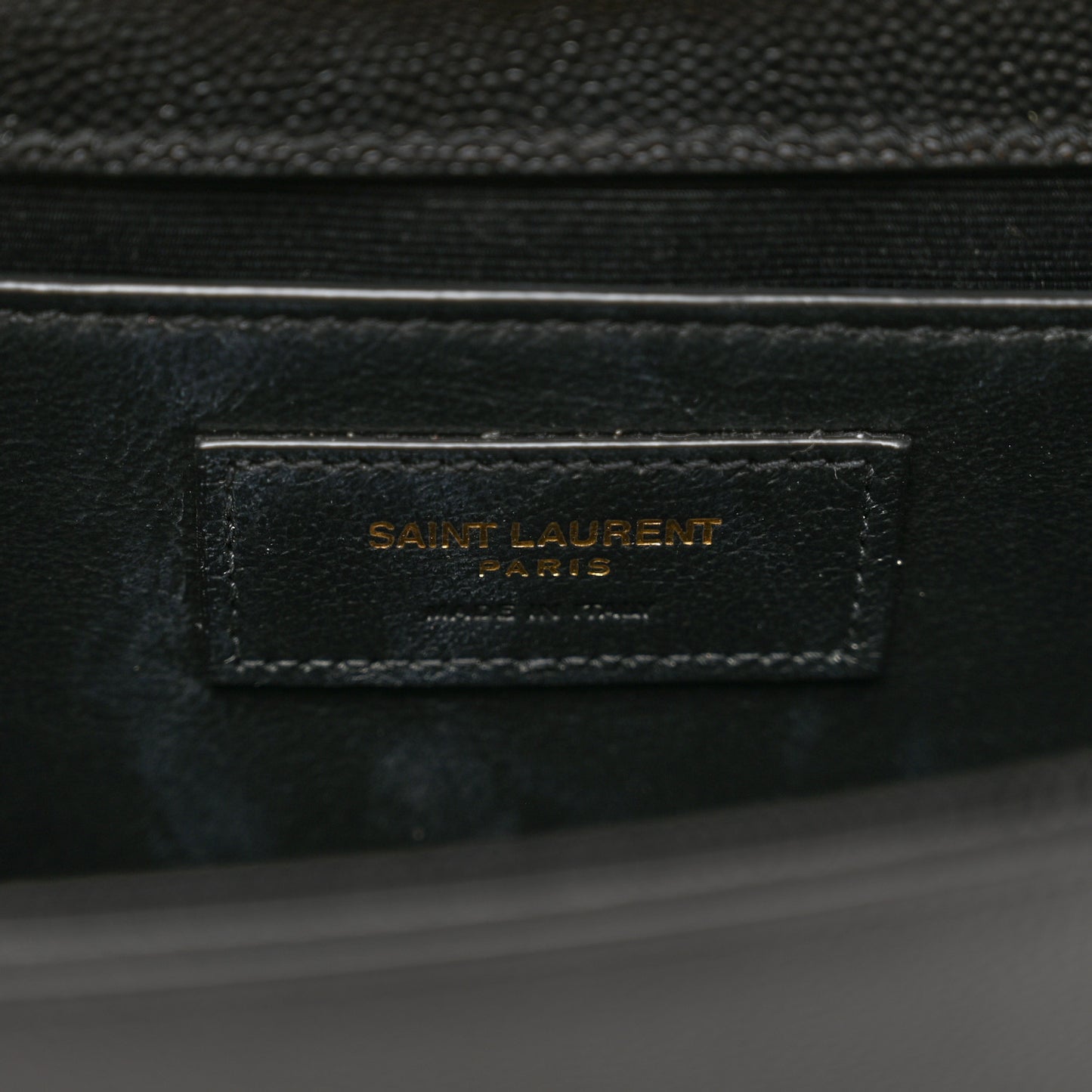 Grain De Poudre Small Classic Monogram Kate Satchel Black