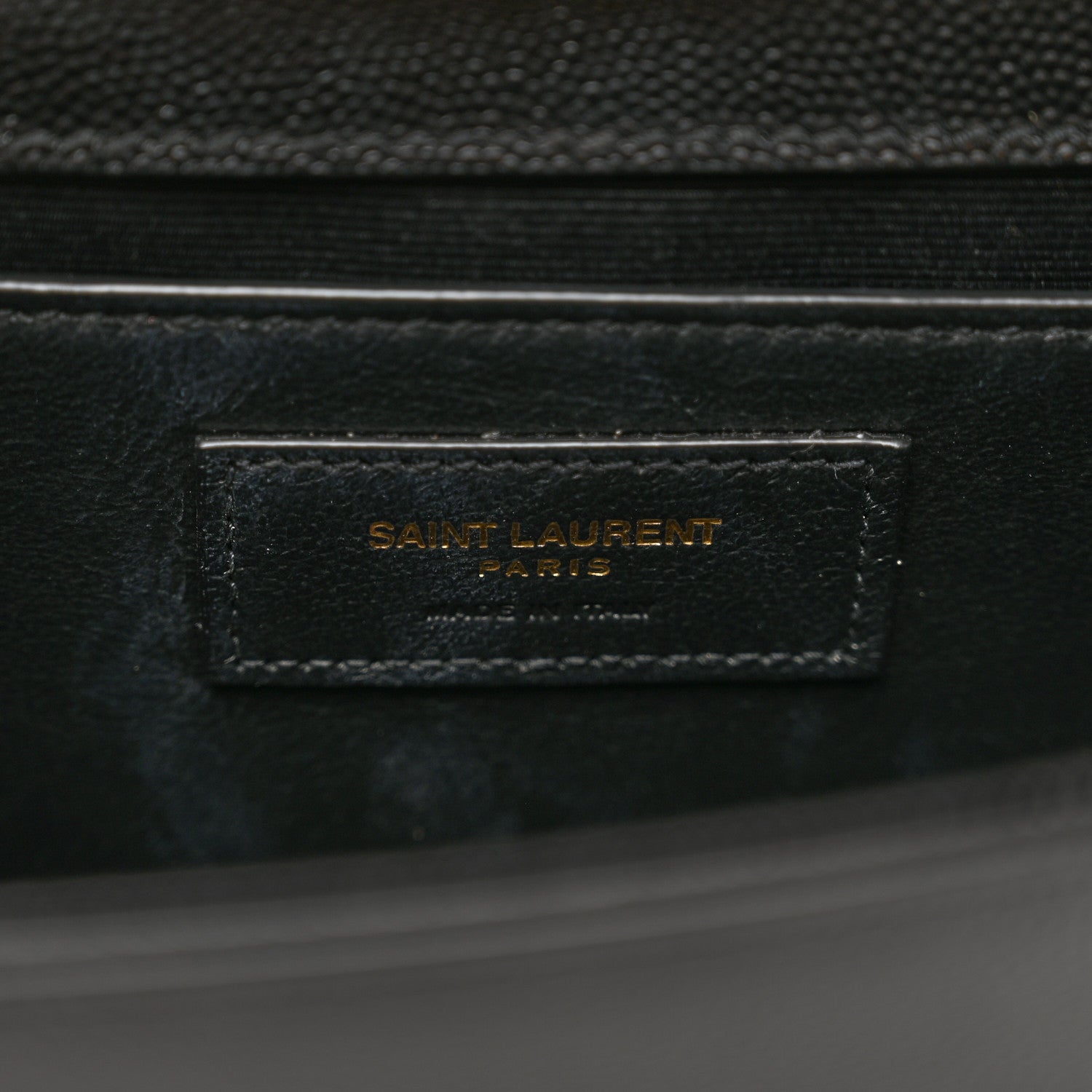 Saint Laurent Grain De Poudre Small Classic Monogram Kate Satchel Black 7 of 11