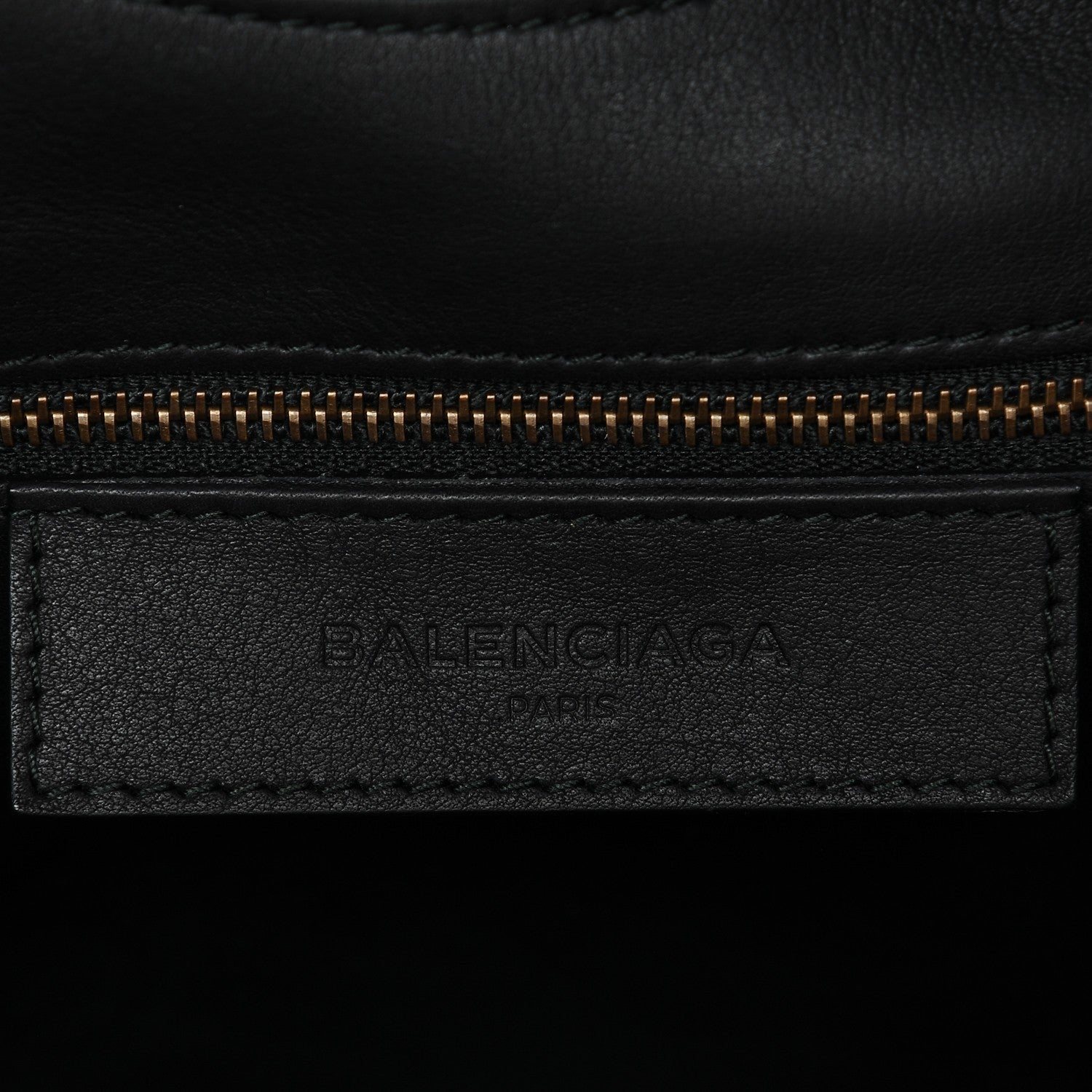 Balenciaga Veau Soyeux Perforated Blackout Hardware City Black 6 of 7