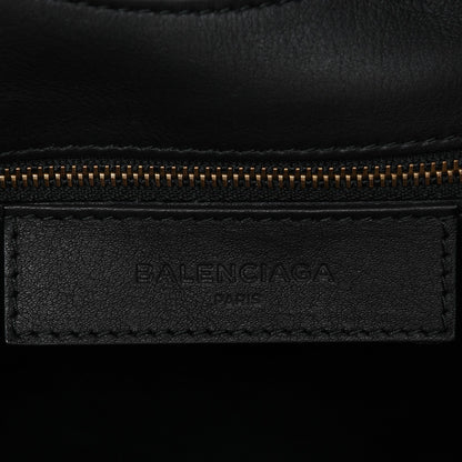 Balenciaga Veau Soyeux Perforated Blackout Hardware City Black 6 of 7