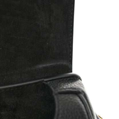 Christian Dior Grained Calfskin Medium Bobby Flap Black 11 of 12