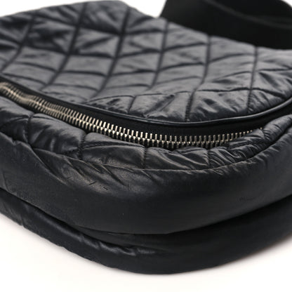 Chanel Nylon Quilted Coco Cocoon Messenger Black 10 of 13