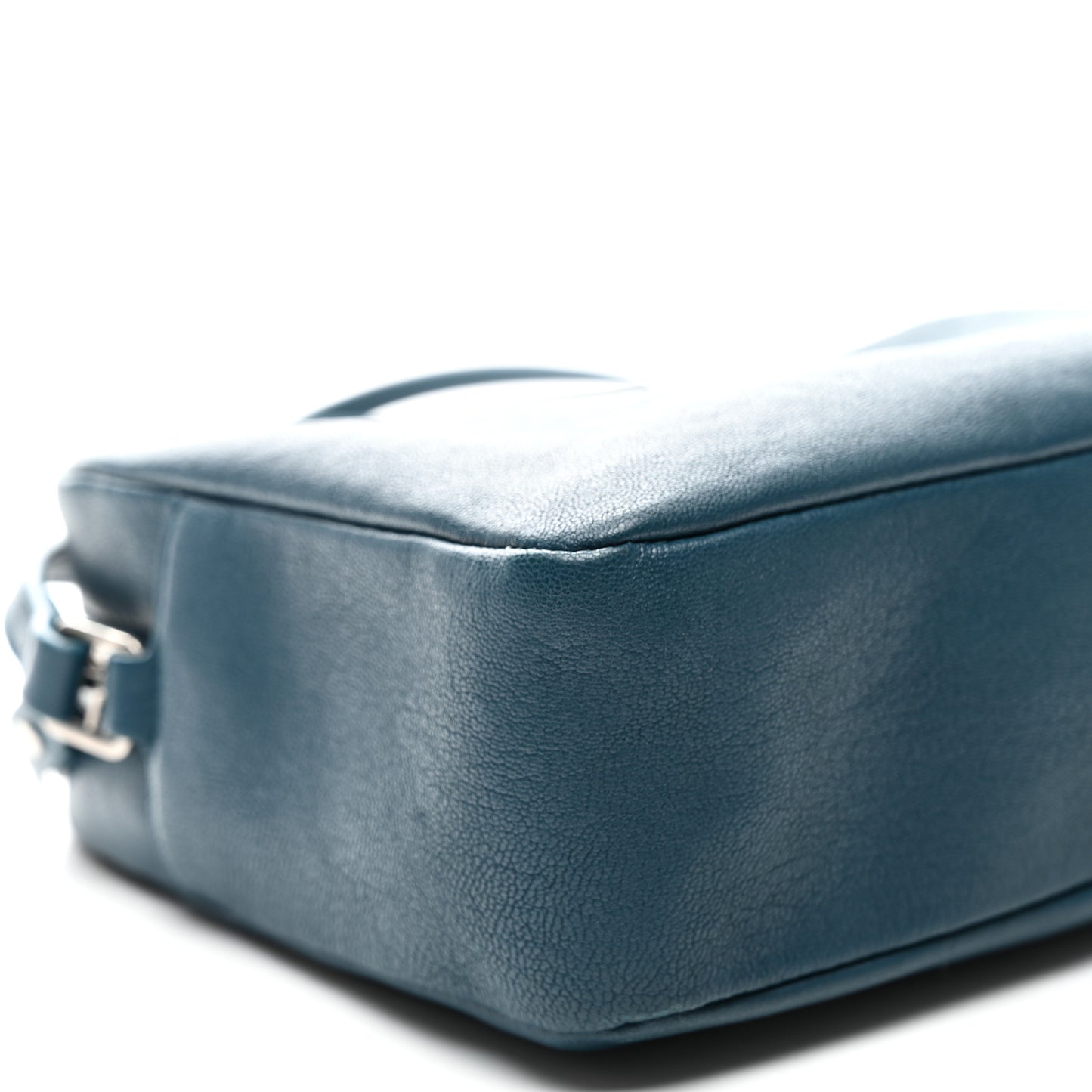 Lambskin Monogram Small Lou Camera Bag Peacock