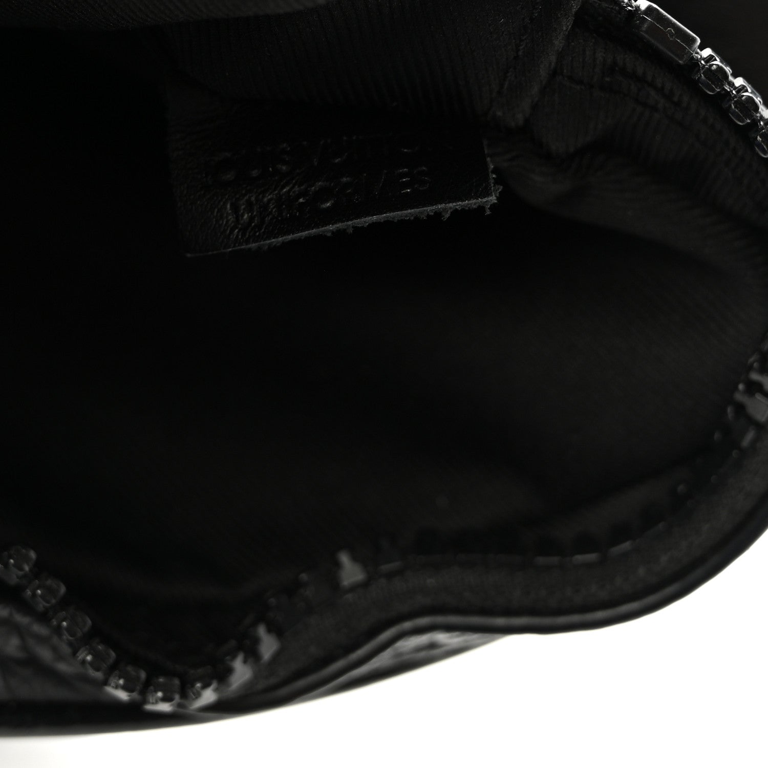 Louis Vuitton Taurillon Monogram Uniformes Solar Ray Soft Pochette Volga Belt Bag Black 5 of 8