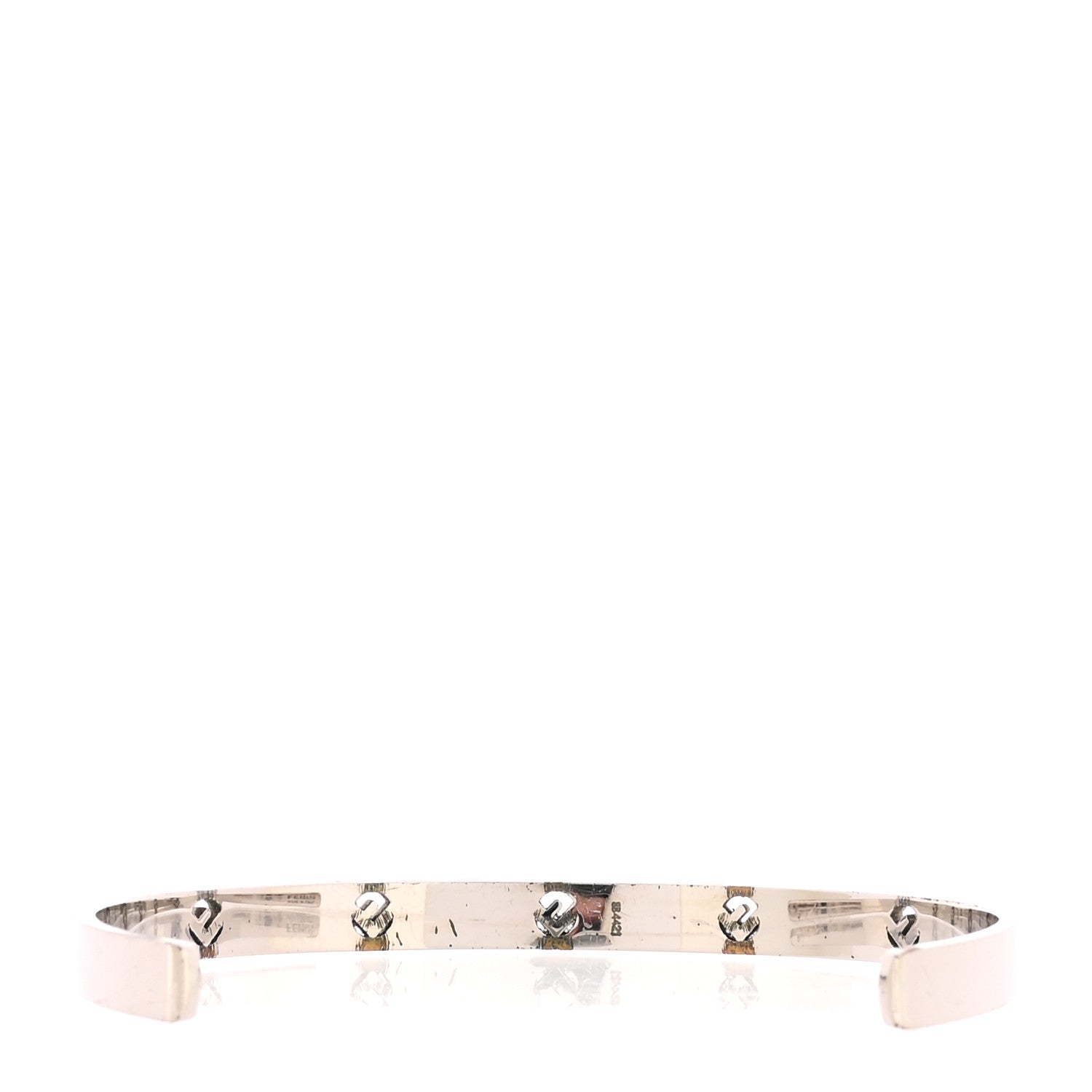 Fendi Metal Crystal F is Fendi Bracelet L Silver 3 of 4