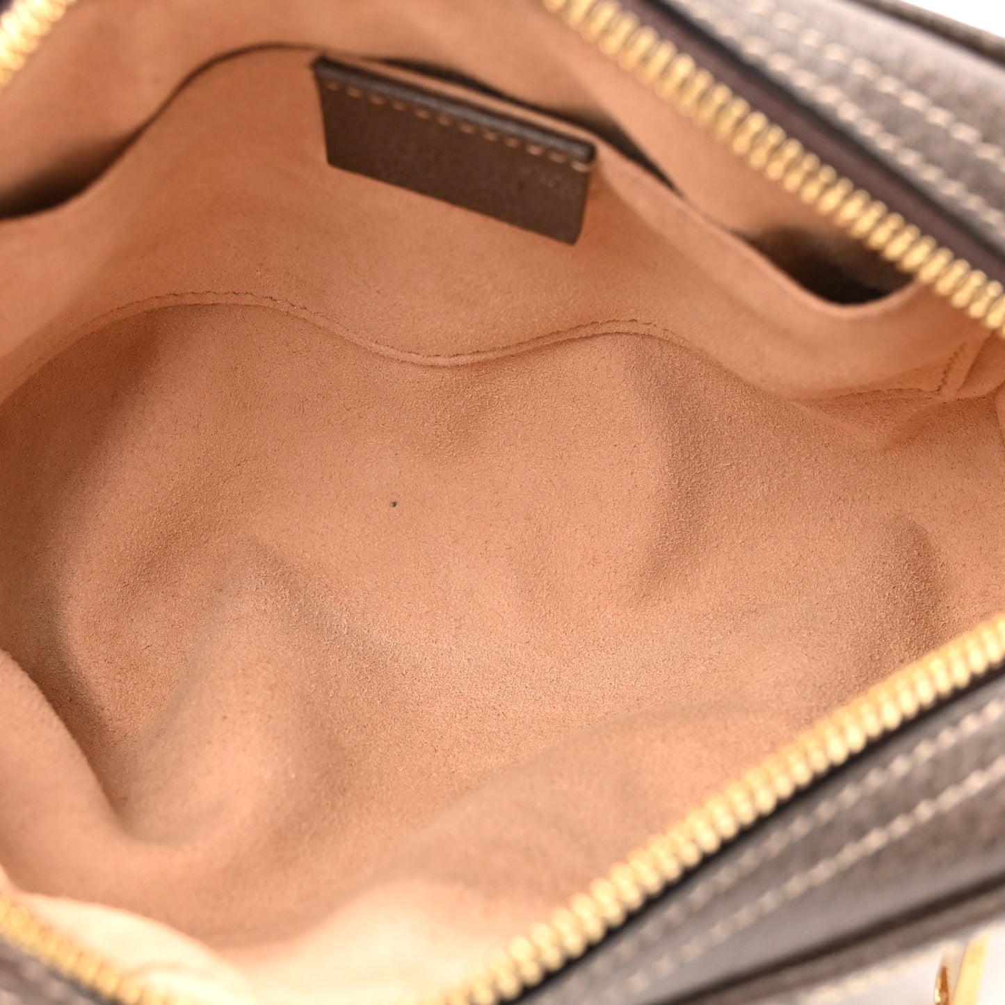 GG Supreme Monogram Web Small Ophidia Belt Bag 95 38 Dark Brown