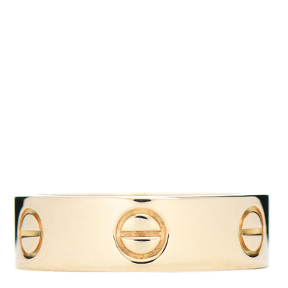 Cartier 18K Yellow Gold 5.5mm LOVE Ring 57 8 3 of 4