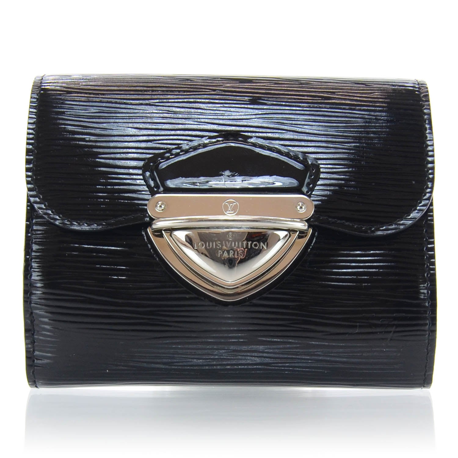 Louis Vuitton Electric Epi Joey Wallet Black 1 of 8