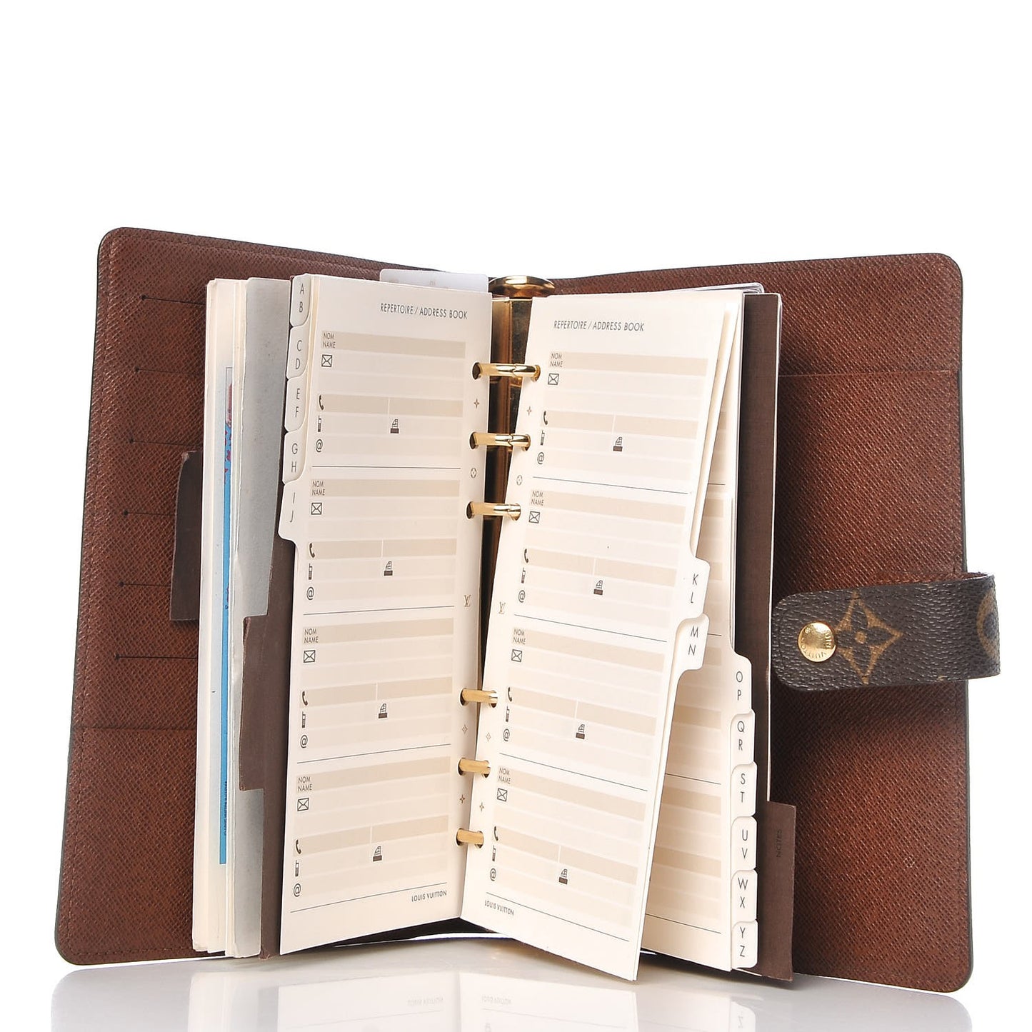 Monogram Medium Ring Agenda Cover
