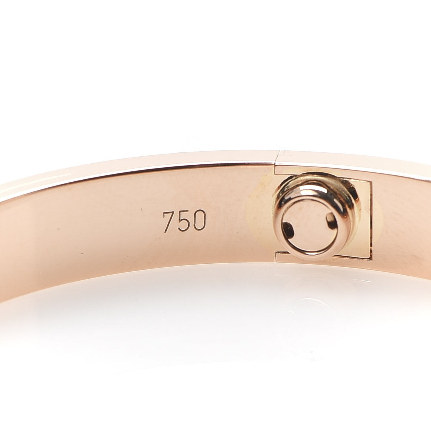 18K Pink Gold LOVE Bracelet 16