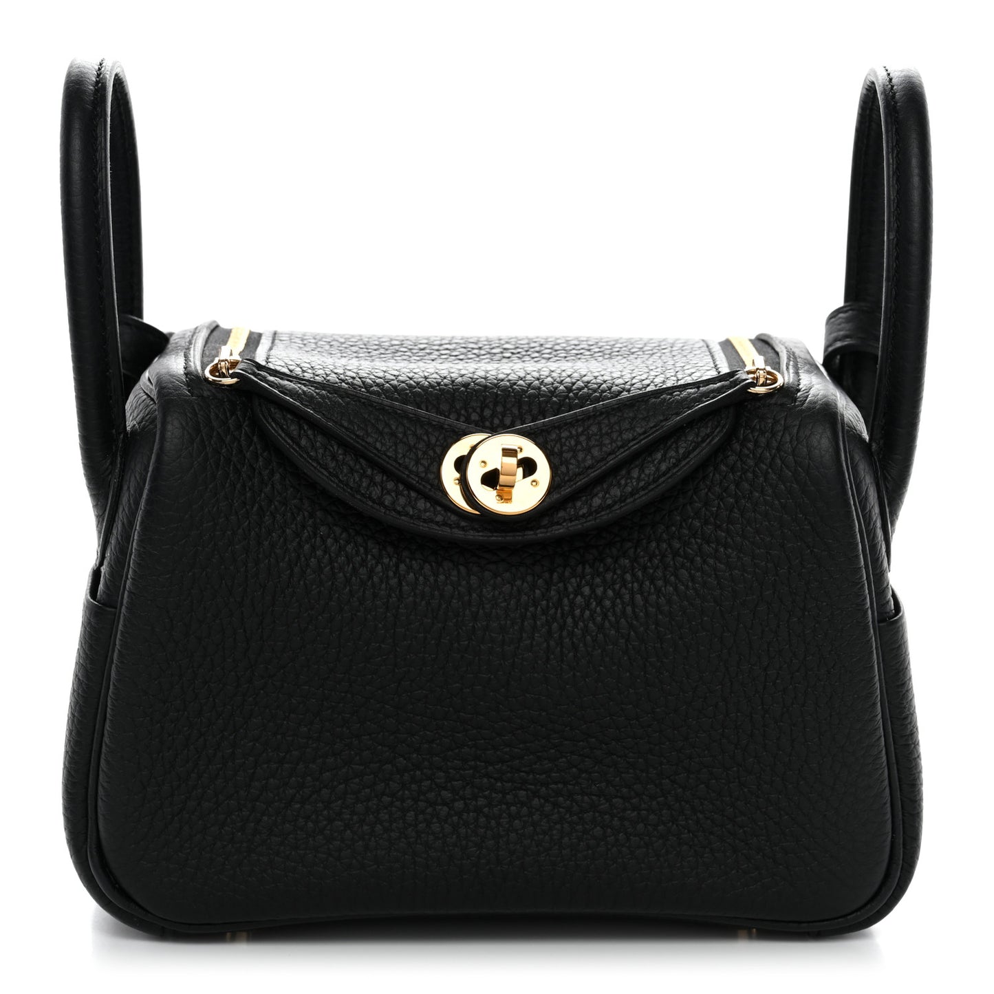 Taurillon Clemence Mini Lindy 20 Black
