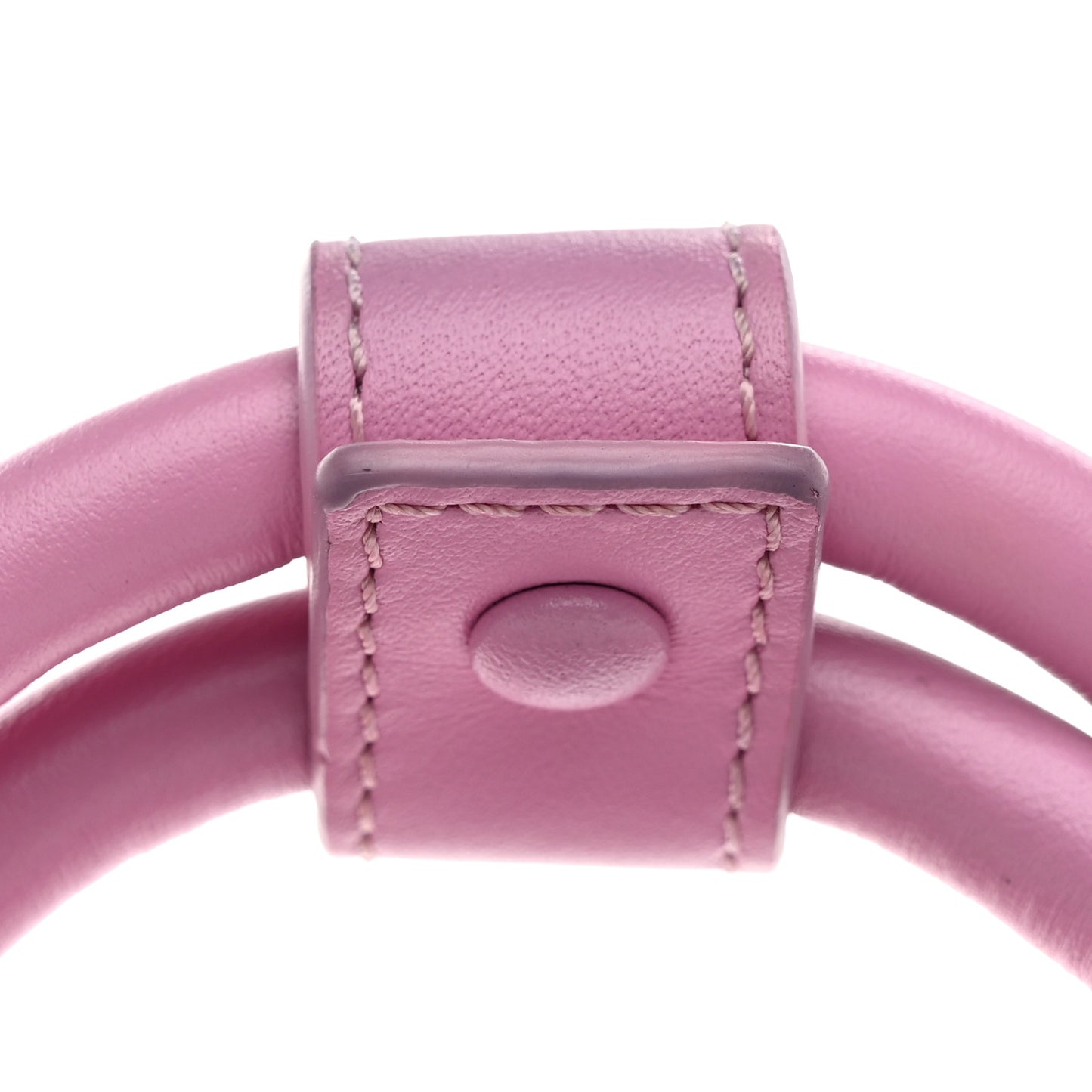 Smooth Calfskin Le Chiquito Noeud Light Pink