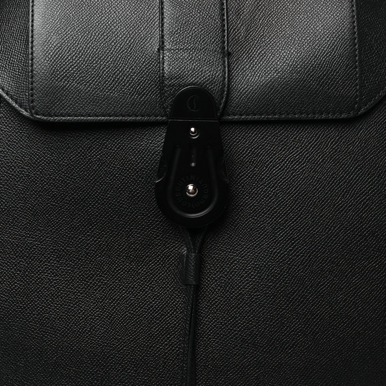 Christian Louboutin Calfskin Groovy Backpack Black 7 of 10
